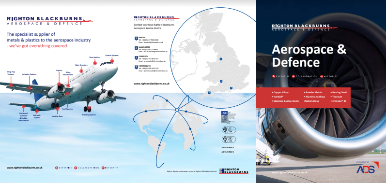 Righton Blackburns Aerospace & Defence Brochure